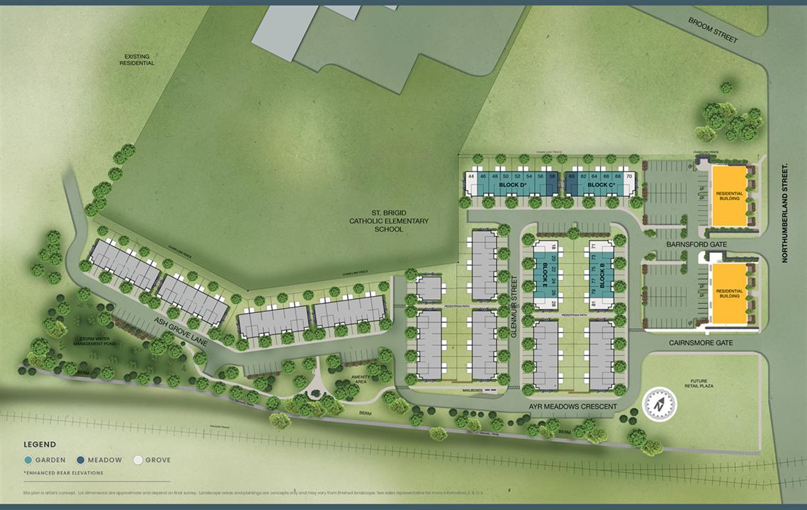 Windsong Site Plan 